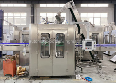 Beer 8000BPH Glass Bottle Filling Machine With Crown Cap