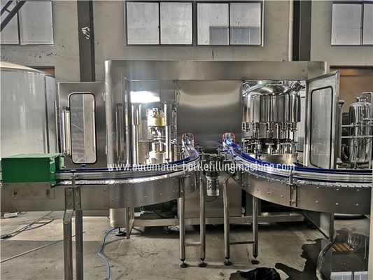 6000BPH 12 Nozzles  Aluminum Beverage Can Filling Machine Seamer