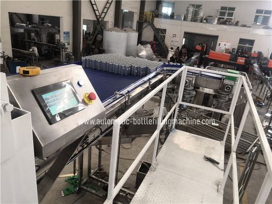 Automatic Beverage Can Filling Machine Aluminum Can Filler, Can Seaming Equipment