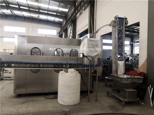 1000BPH Pet Bottle Water Filling Machine 24 Heads SUS304  Structure