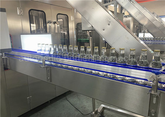 SGS 4000BPH 4.23kw Juice Bottle Filling Machine Integrated Washing Capping