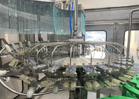 8000BPH 7.57kw Aluminum Carbonated Drink Filling Machine For Beverage