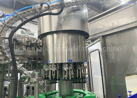 8000BPH 7.57kw Aluminum Carbonated Drink Filling Machine For Beverage