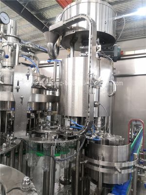 Soda Gas Water Filling And Capping Machine，Carbonated Drink Bottling Line