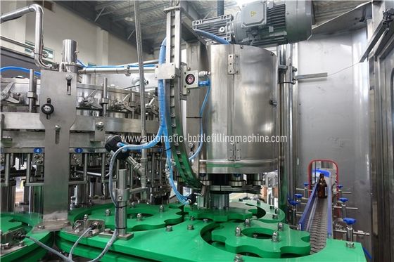 750ml Beer Glass Bottle Filling Machine with rotary capping function