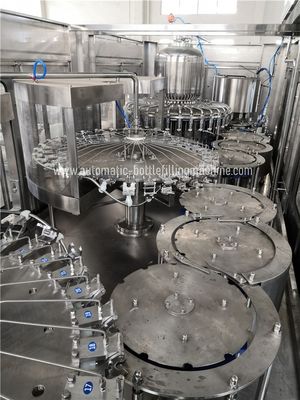 Pineapple Juice Rotary Filling Capping Automatic Bottling Machine Plc Based