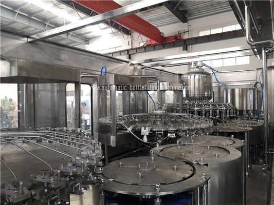 30000BPH Apple Juice Making Machines , Rinsing Capping Mango Juice Filling Line